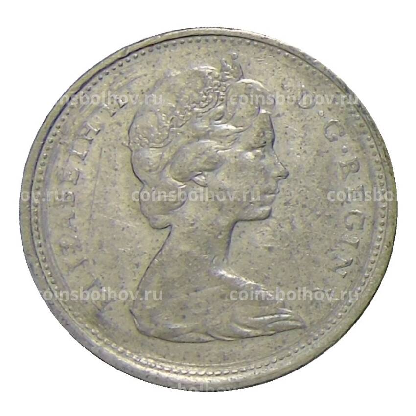 Монета 25 центов 1975 года Канада (вид 2)