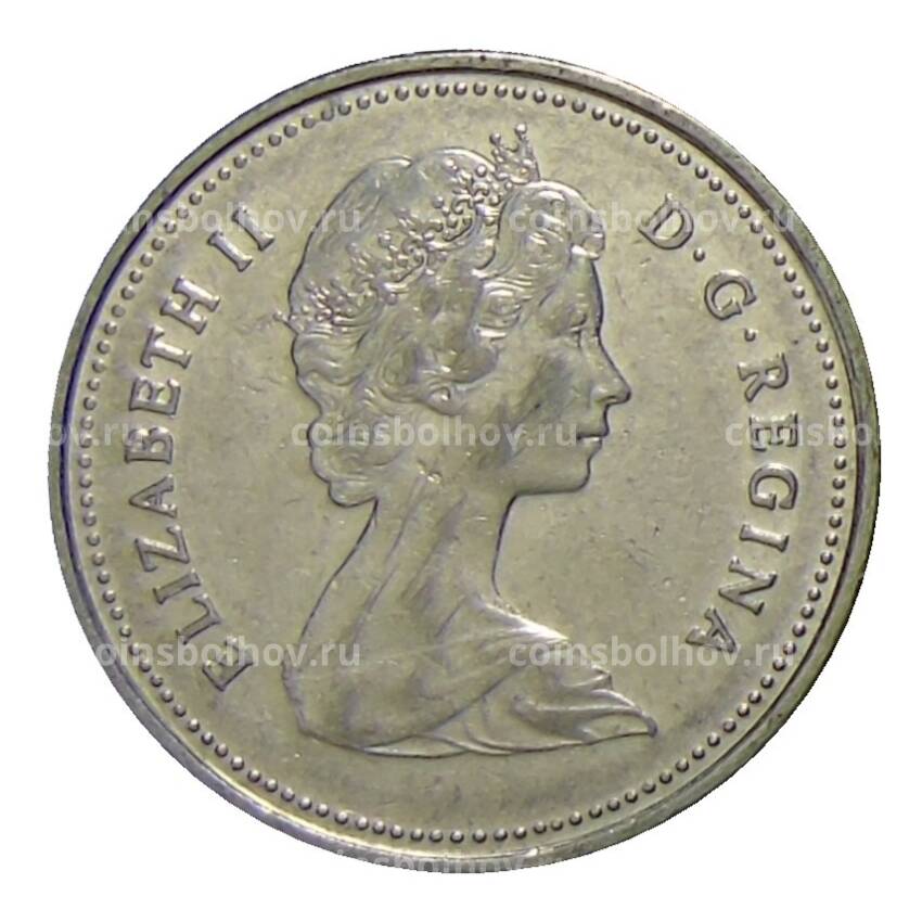 Монета 25 центов 1981 года Канада (вид 2)