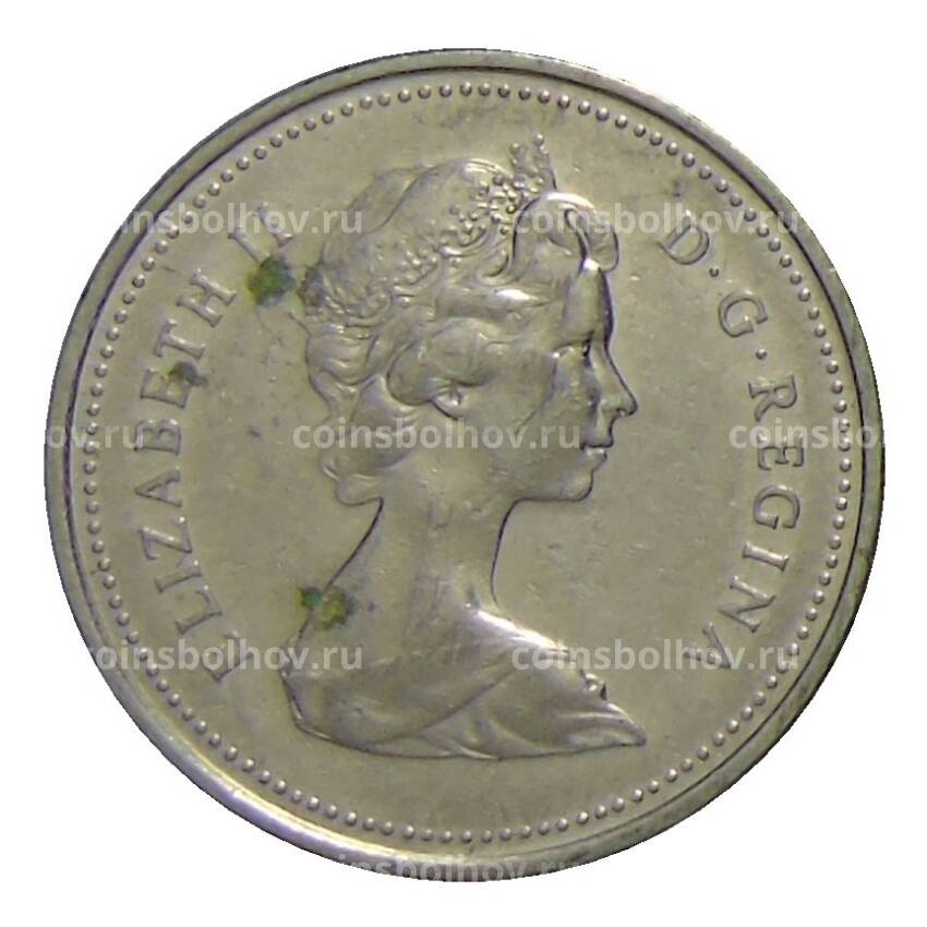 Монета 25 центов 1979 года Канада (вид 2)
