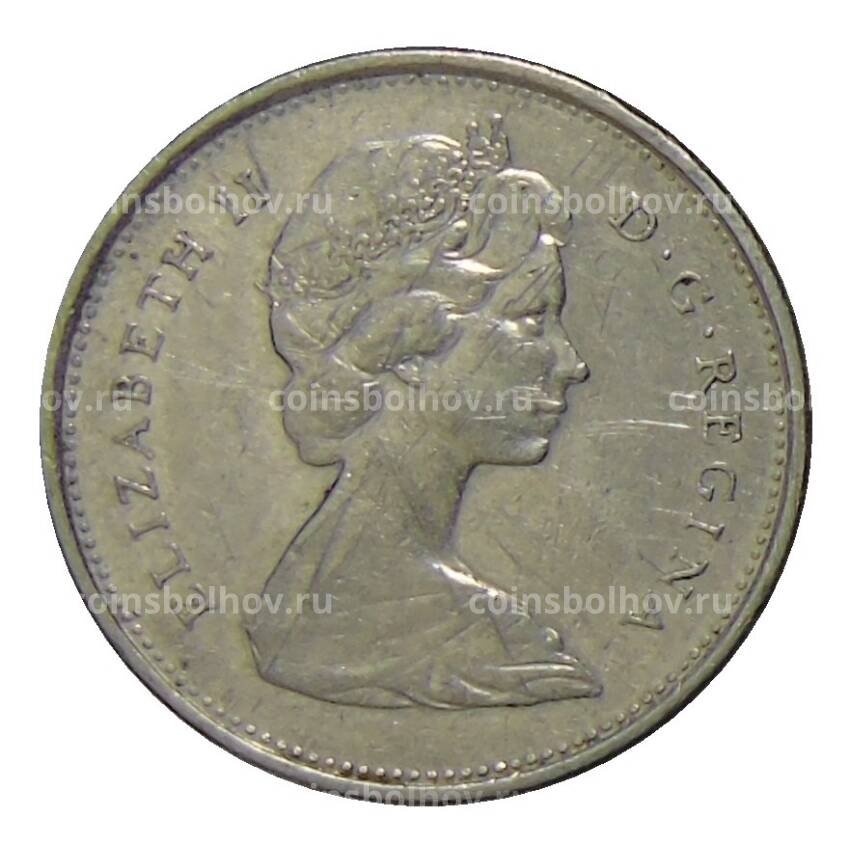 Монета 25 центов 1974 года Канада (вид 2)