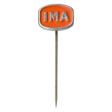 Значок рекламный IMA (Италия)