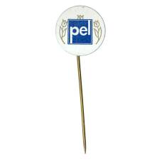 Значок рекламный Pel
