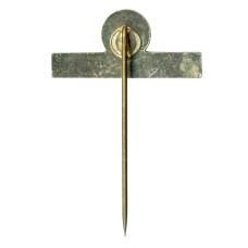 Значок рекламный Liebherr (Германия) (вид 2)