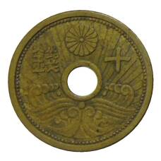 Монета 10 сен 1940 года Япония (аверс)