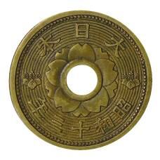 Монета 10 сен 1938 года Япония (реверс)