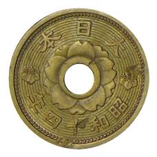 Монета 10 сен 1939 года Япония (реверс)