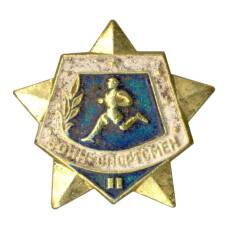 Значок Воин-спортсмен — II ступень (аверс)