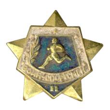 Значок Воин-спортсмен — II ступень (аверс)
