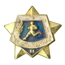 Значок Воин-спортсмен — II ступень