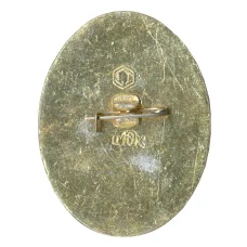 Значок Кижи — Памятник архитектуры «Покровская церковь» (реверс)