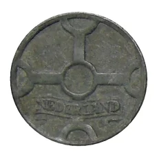 Монета 1 цент 1942 года Нидерланды (реверс)