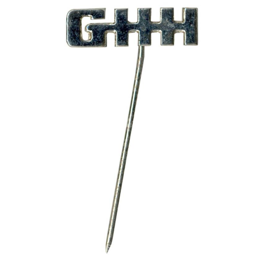 Значок рекламный GHH (Германия)