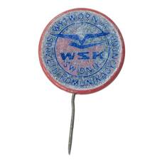 Значок рекламный WSK Swidnik (Польша)