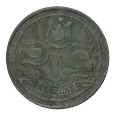 Монета 10 центов 1942 года Нидерланды (реверс)