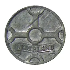 Монета 1 цент 1942 года Нидерланды (реверс)