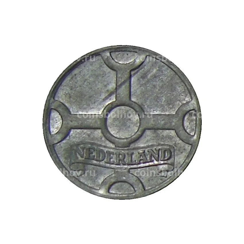 Монета 1 цент 1942 года Нидерланды (вид 2)