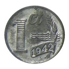 Монета 1 цент 1942 года Нидерланды (аверс)