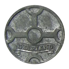 Монета 1 цент 1942 года Нидерланды (реверс)