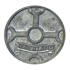 Монета 1 цент 1942 года Нидерланды (реверс)