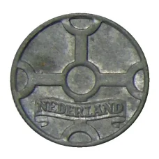 Монета 1 цент 1942 года Нидерланды (реверс)