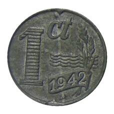 Монета 1 цент 1942 года Нидерланды (аверс)