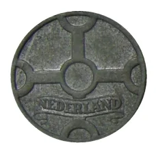 Монета 1 цент 1942 года Нидерланды (реверс)
