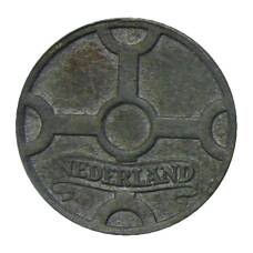 Монета 1 цент 1942 года Нидерланды (реверс)
