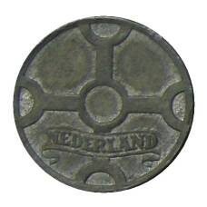 Монета 1 цент 1942 года Нидерланды (реверс)