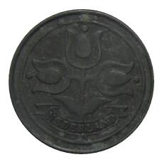 Монета 10 центов 1942 года Нидерланды (реверс)