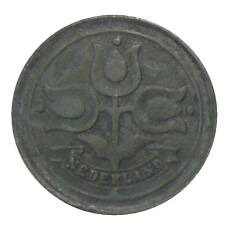 Монета 10 центов 1942 года Нидерланды (реверс)