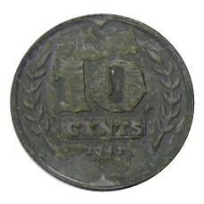 Монета 10 центов 1941 года Нидерланды (аверс)