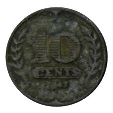 Монета 10 центов 1943 года Нидерланды (аверс)