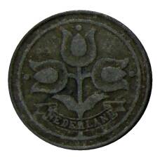 Монета 10 центов 1943 года Нидерланды (реверс)