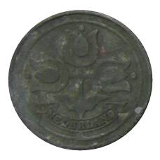 Монета 10 центов 1942 года Нидерланды (реверс)