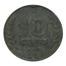 Монета 10 центов 1942 года Нидерланды (аверс)