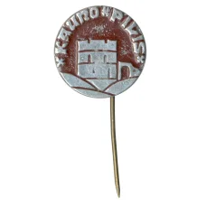 Значок Каунасский замок (аверс)