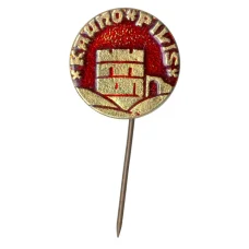 Значок Каунасский замок (аверс)