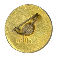 Значок Воин Киевской Руси (реверс)