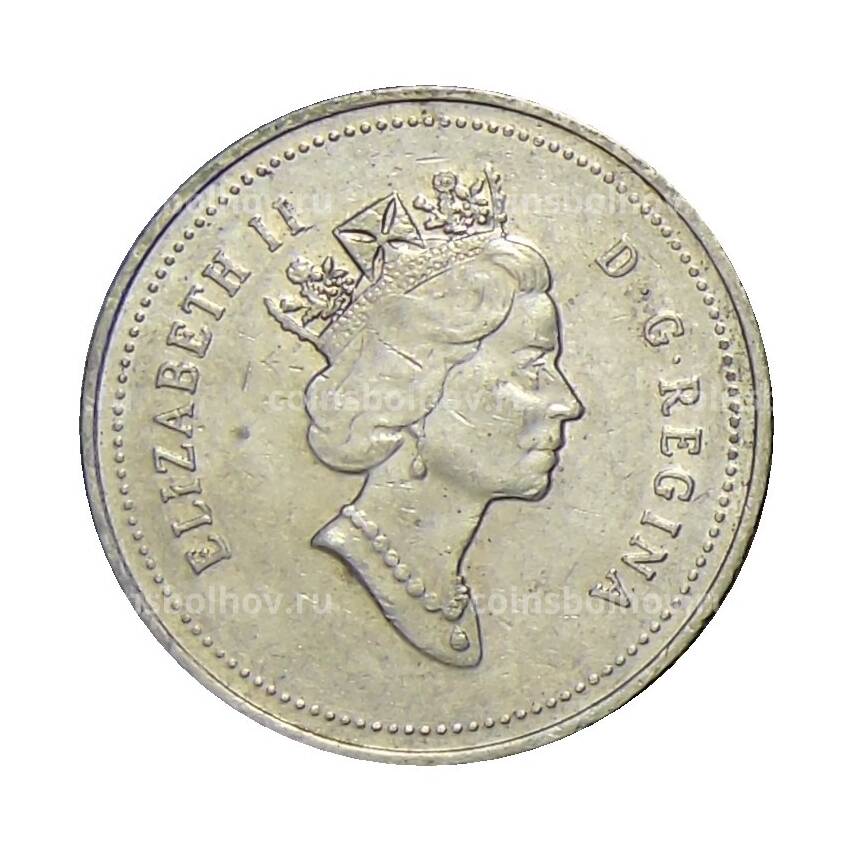 Монета 5 центов 1995 года Канада (вид 2)