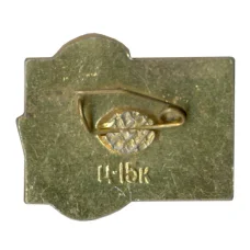 Значок Леся Украинка (вид 2)