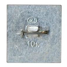 Значок Вологодские кружева (реверс)