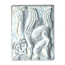 Значок Владимир — Резьба Дмитриевского собора (аверс)