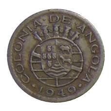 Монета 10 сентаво 1949 года Португальская Ангола- 300 лет революции 1848 года (аверс)