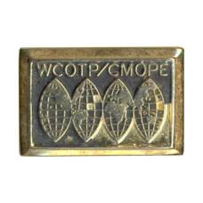 Значок WCOTP/CMOPE (аверс)