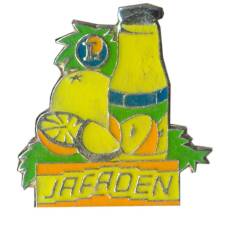Значок  рекламный JAFADEN
