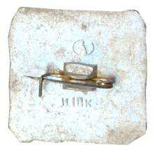 Значок Изборск — древняя русская крепость (вид 2)