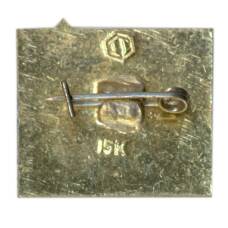 Значок Москва-Дом Советов (вид 2)