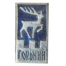 Значок Горький
