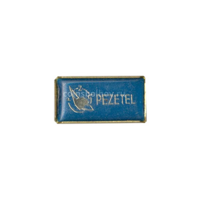 Значок  рекламный PEZETEL (Польша)