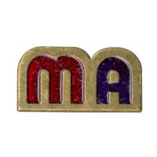 Значок рекламный MA